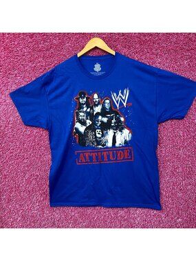 WWE Attitude Era Graphic Design T-shirt XL